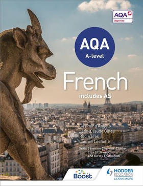 AQA A-level French (includes AS) (ebok) av Casimir d'Angelo