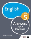 English year 5 answers