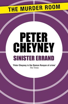 Sinister Errand (ebok) av Peter Cheyney