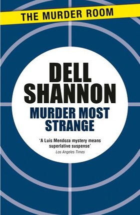 Murder Most Strange (ebok) av Dell Shannon