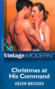 Christmas at his Command (ebok) av Helen Broo