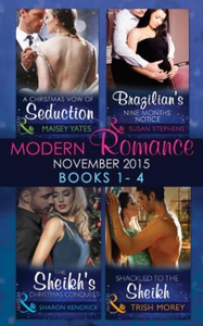 Modern Romance November 2015 Books 1-4 (ebok)