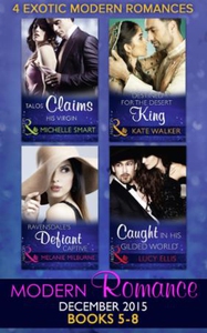 Modern Romance December 2015 Books 5-8 (ebok)