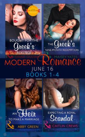 Modern romance june 2016 books 1-4 (ebok) av 