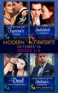 Modern romance october 2016 books 5-8 (ebok)