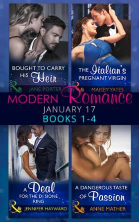 Modern Romance January 2017 Books 1 - 4 (ebok