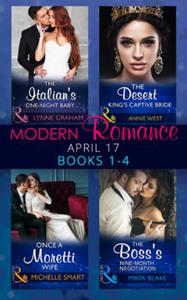 Modern Romance April 2017 Books 1-4 (ebok) av