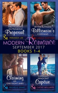 Modern Romance September 2017 Books 1 - 4 (eb