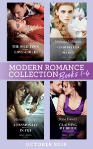 Modern Romance October 2019 Books 1-4 (ebok)