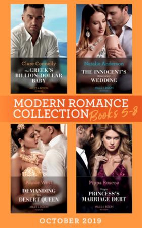 Modern Romance October 2019 Books 5-8 (ebok) 