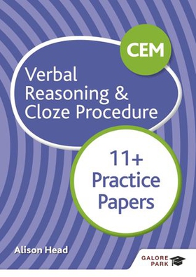 CEM 11+ Verbal Reasoning & Cloze Procedure Practice Papers (ebok) av Alison Head
