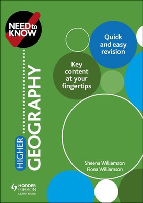 Need to Know: Higher Geography (ebok) av Sheena Williamson