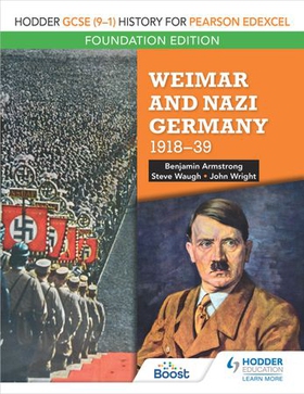 Hodder GCSE (9-1) History for Pearson Edexcel Foundation Edition: Weimar and Nazi Germany, 1918-39 (ebok) av Benjamin Armstrong