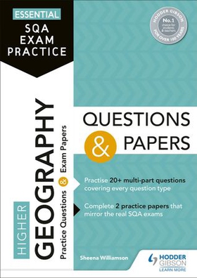 Essential SQA Exam Practice: Higher Geography Questions and Papers - From the publisher of How to Pass (ebok) av Sheena Williamson