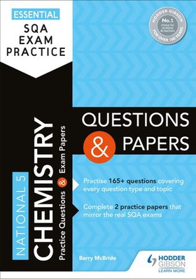 Essential SQA Exam Practice: National 5 Chemistry Questions and Papers - From the publisher of How to Pass (ebok) av Barry McBride