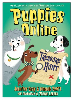 Puppies Online: Treasure Hunt (lydbok) av Amanda Swift