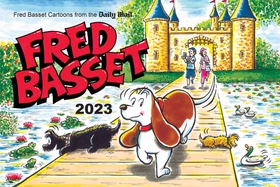 Fred Basset Yearbook 2023 - Witty Comic Strips from the Daily Mail (ebok) av Alex Graham