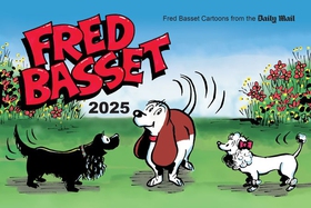 Fred Basset Yearbook 2025 - Witty Comic Strips from the Daily Mail (ebok) av Alex Graham