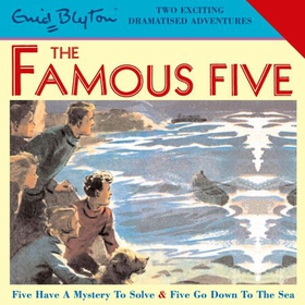 Five Have a Mystery to Solve & Five Go Down to the Sea (lydbok) av Enid Blyton