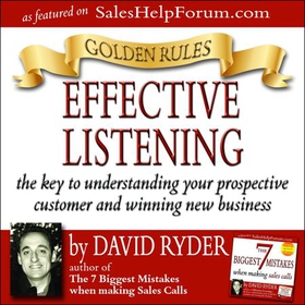 Golden Rules Effective Listening (lydbok) av David Ryder