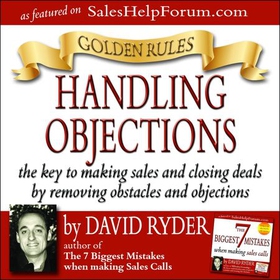 Golden Rules Handling Objections (lydbok) av David Ryder