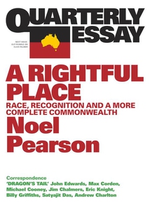 Quarterly Essay 55 A Rightful Place (e-bok) av