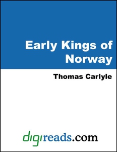 Early Kings of Norway (e-bok) av Thomas Carlyle