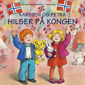 Karsten og Petra hilser på kongen