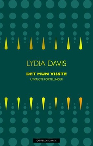 Det hun visste (ebok) av Lydia Davis