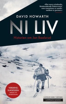 Ni liv - historien om Jan Baalsrud (ebok) av David Howarth