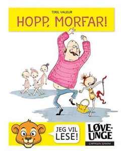 Hopp, morfar! (interaktiv bok) av Tiril Valeu