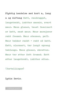 Flyktig hendelse med kort a, lang a og difton