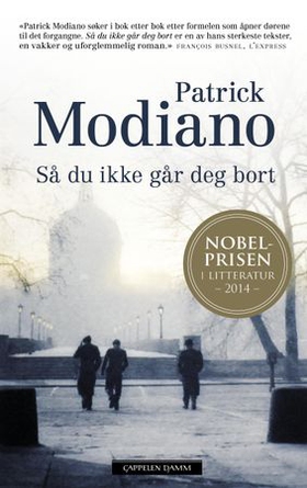 Så du ikke går deg bort (ebok) av Patrick Modiano