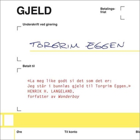 Gjeld (lydbok) av Torgrim Eggen