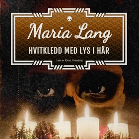 Hvitkledd med lys i håret