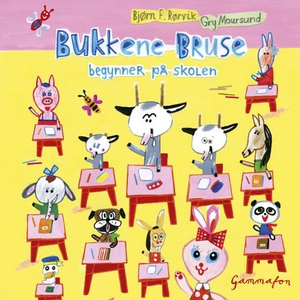 Bukkene Bruse begynner på skolen (lydbok) av