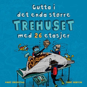 Gutta i det enda større trehuset med 26 etasj