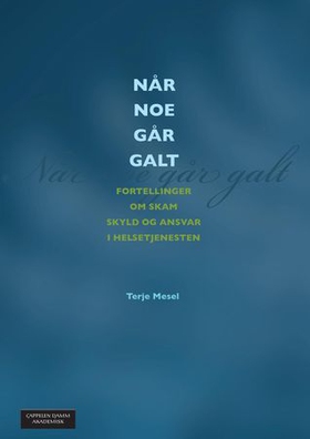 Når noe går galt - fortellinger om skam, skyld og ansvar i helsetjenesten (ebok) av Terje Mesel