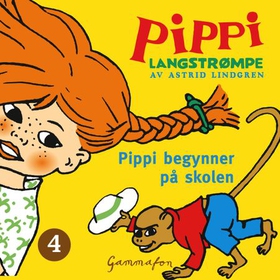 Pippi begynner på skolen (lydbok) av Astrid Lindgren