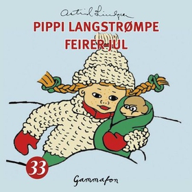 Pippi Langstrømpe feirer jul (lydbok) av Astrid Lindgren