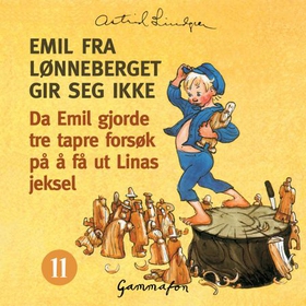 Da Emil gjorde tre tapre forsøk på å få ut Linas jeksel, og etterpå malte lille Ida knallblå (lydbok) av Astrid Lindgren