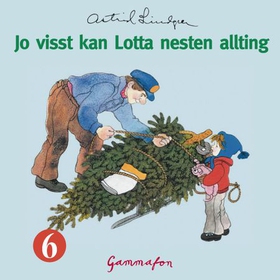 Jo visst kan Lotta nesten allting (lydbok) av Astrid Lindgren