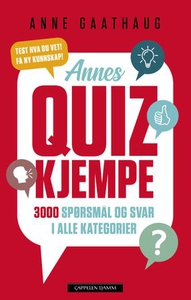 Annes quizkjempe (ebok) av Anne Gaathaug