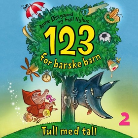 123 for barske barn - tull med tall (lydbok) av Anne Østgaard