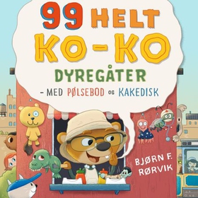99 helt ko-ko dyregåter (lydbok) av Bjørn F. Rørvik