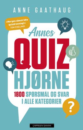 Annes quizhjørne (ebok) av Anne Gaathaug