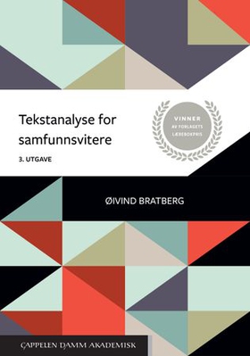 Tekstanalyse for samfunnsvitere (ebok) av Øivind Bratberg