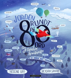 Jorden rundt på 80 ord (ebok) av Helene Uri