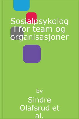 Sosialpsykologi for team og organisasjoner