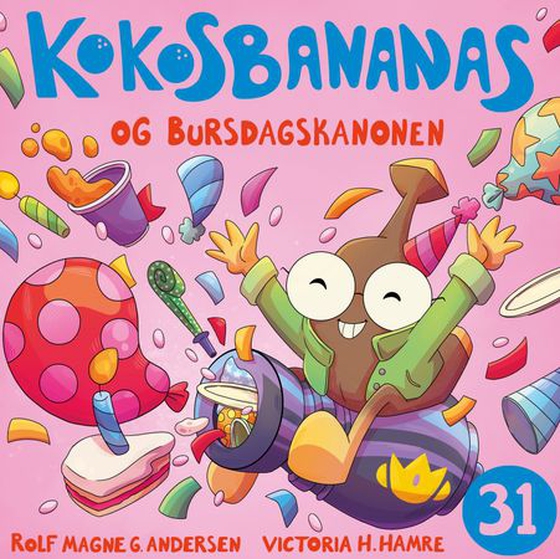 Kokosbananas og bursdagskanonen